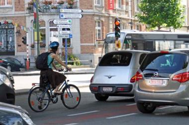With Cyclovia, we can cycling safely in the center - &copy;EAS - ADT