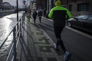 De kanaaloevers zijn een ideale plek om te joggen. - &copy;SAU-MSI/Reporters