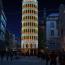 Torre  de  Pisa (Luminarie de Cagna) - &copy;Brussels Light Festival